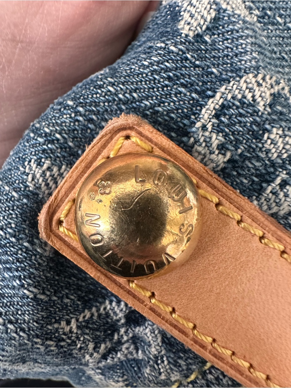 Louis Vuitton Neo Speedy Demin bag - Picture 6 of 10